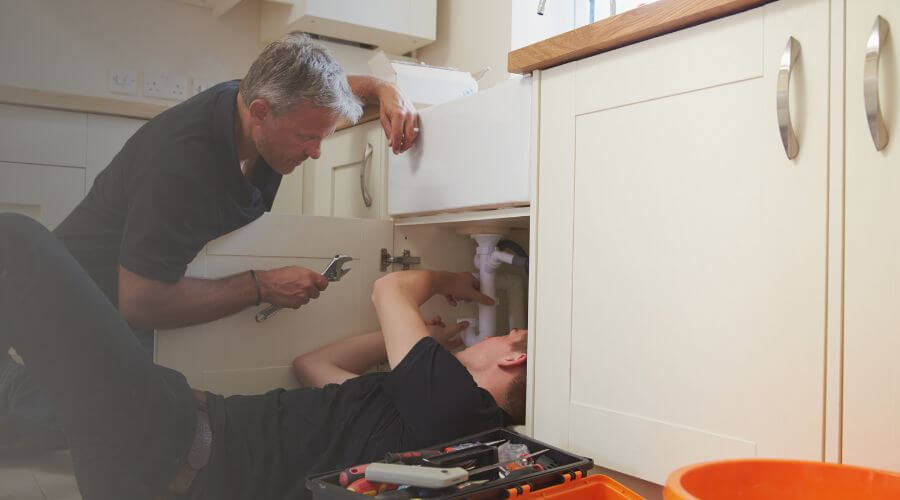 Professional burst pipe repair services in Guy, TX